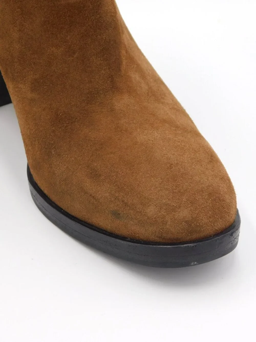 rag & bone Brown Suede Hazel Buckle Ankle Booties | 90s Y2K | VGUC | 36.5 / 6.5 - Picture 11 of 12